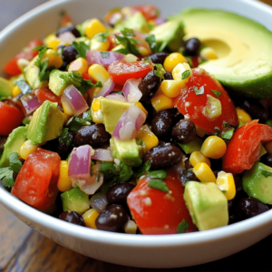Black Bean and Avocado Salad